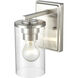 Verlana Indoor Wall Sconce Wall Light in Brushed Nickel